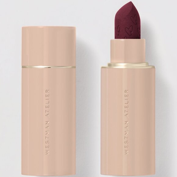 Amazon.com : WESTMAN ATELIER Lip Suede Matte Lipstick - Lou  NIB ✅Westman Atelier #LOU LOU Lip Suede Hydrating Matte Lipstick